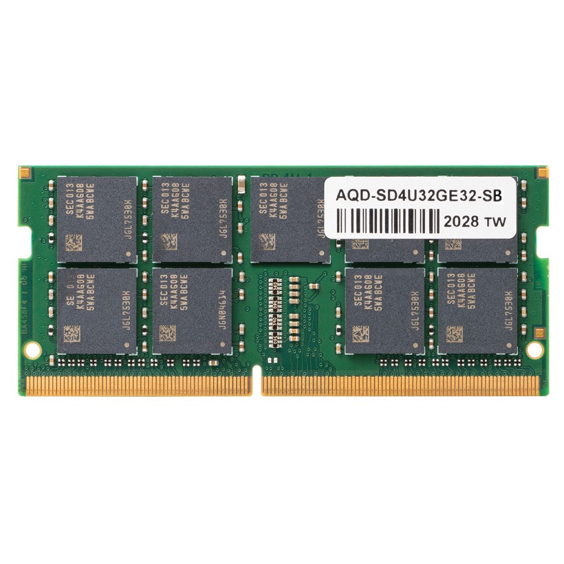 AQD-SD4U32GE32-SB - Advantech 32GB SO-DDR4-3200 2GbX8 1.2V ECC Samsung ...